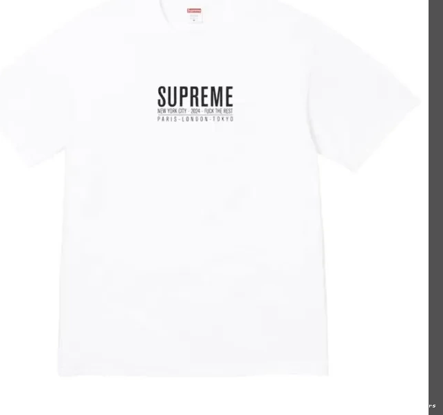 and S XL White L M Black Paris TEE 0508